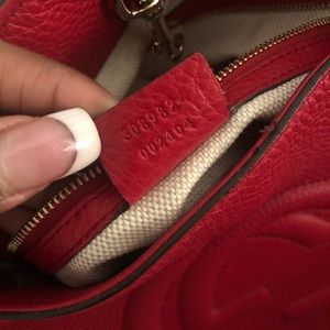 Gucci Bags - GUCCI SOHO CHAIN RED LEATHER Gucci Bags - GUCCI SOHO CHAIN RED LEATHER
